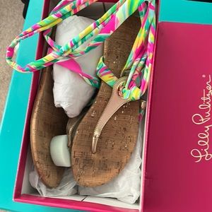 So adorable and comfy. Lilly Harbor Sandal size 8